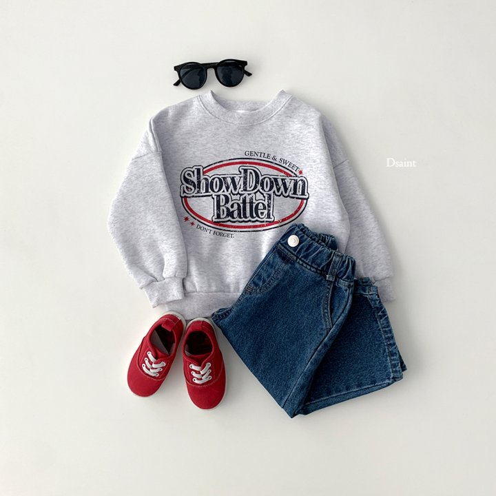 Dsaint - Korean Children Fashion - #kidsshorts - Showdown Fleece Sweatshirt - 7