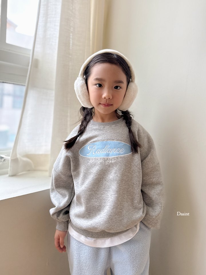 Dsaint - Korean Children Fashion - #kidsshorts - Brightness Patch Sweatshirt - 11