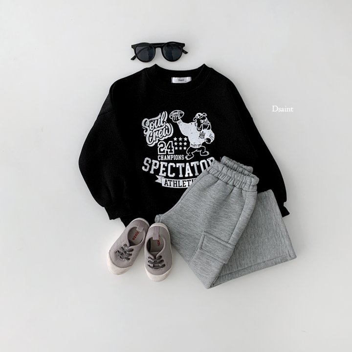 Dsaint - Korean Children Fashion - #kidsshorts - Rugby Bulldog Sweatshirt - 10
