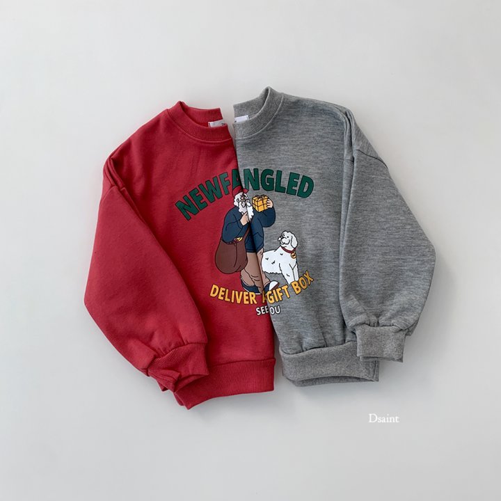 Dsaint - Korean Children Fashion - #kidsstore - New Fan Grandpa Fleece Sweatshirt - 3