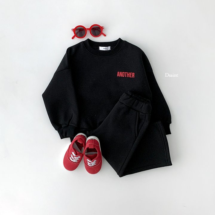 Dsaint - Korean Children Fashion - #kidsstore - Another Fleece Top Bottom Set - 9