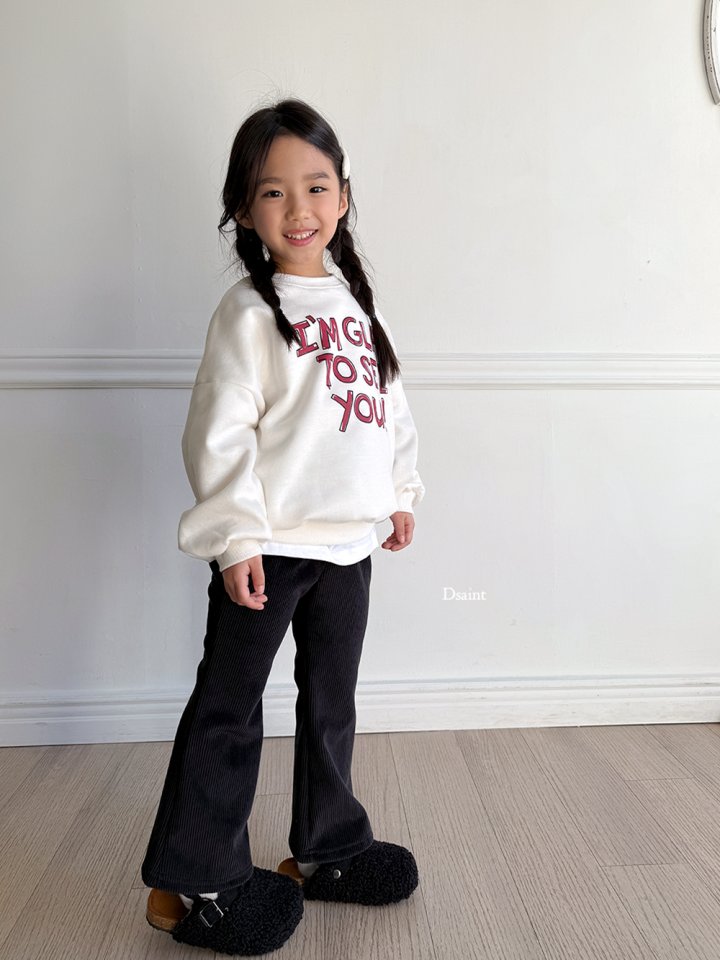 Dsaint - Korean Children Fashion - #kidsstore - 2CU Fleece Sweatshirt - 8