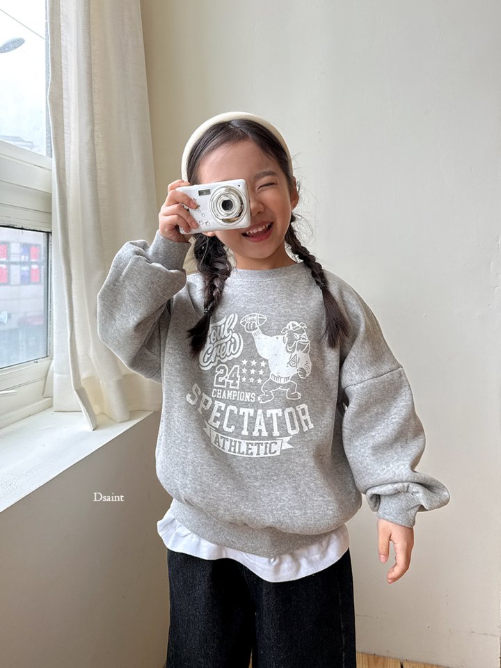 Dsaint - Korean Children Fashion - #kidsstore - Rugby Bulldog Sweatshirt - 11