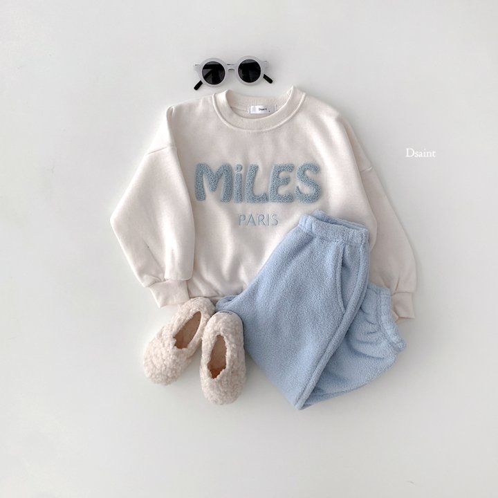 Dsaint - Korean Children Fashion - #kidsstore - Miles Paris Boucle Sweatshirt - 9