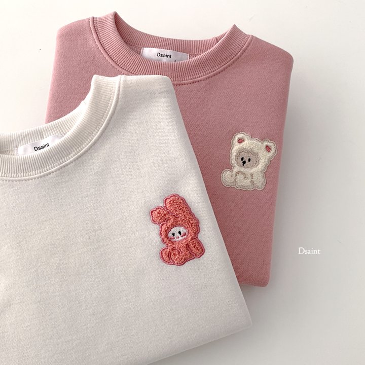 Dsaint - Korean Children Fashion - #kidsstore - Chokomi Boucle Sweatshirt