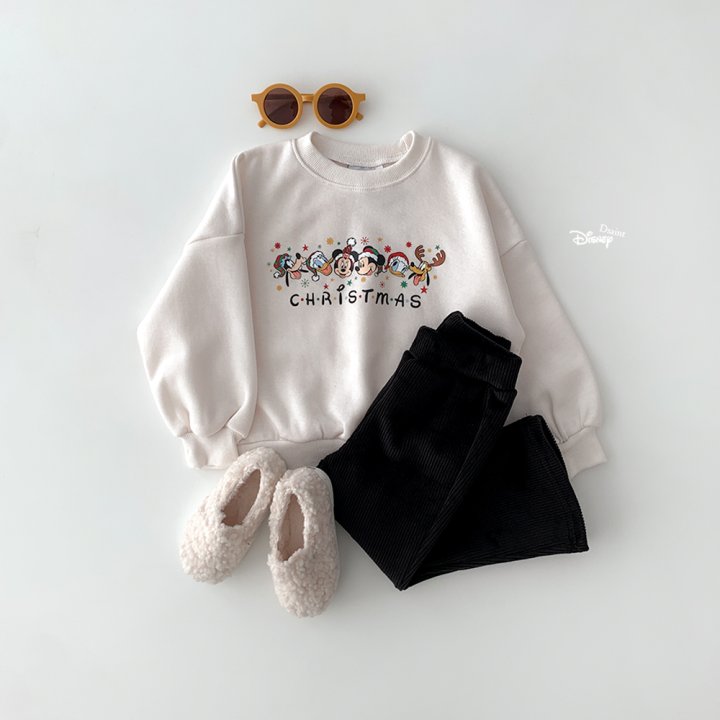 Dsaint - Korean Children Fashion - #kidzfashiontrend - Christmas Friends Fleece Sweatshirt - 7