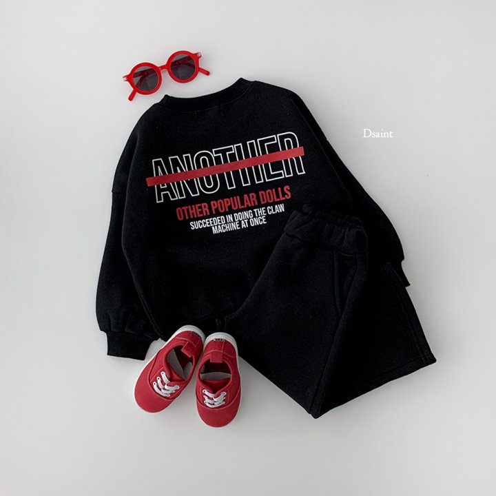 Dsaint - Korean Children Fashion - #kidzfashiontrend - Another Fleece Top Bottom Set - 10