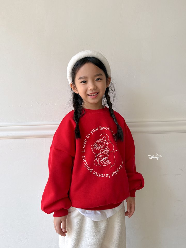 Dsaint - Korean Children Fashion - #kidzfashiontrend - Circle Character Fleece Sweatshirt - 11