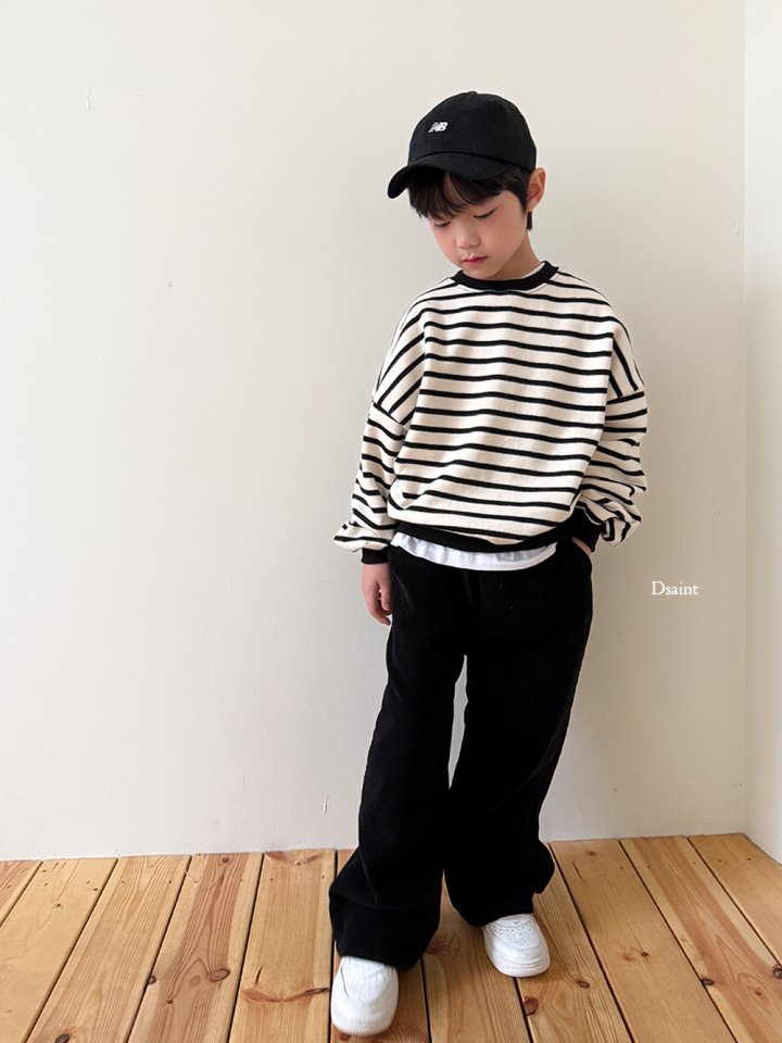 Dsaint - Korean Children Fashion - #kidzfashiontrend - Bang Bang Ribbed Span Wide Pants - 12