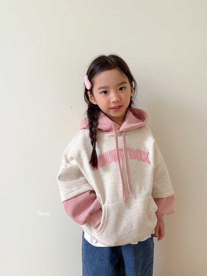 Dsaint - Korean Children Fashion - #kidsstore - Count Panel Hoodie - 4