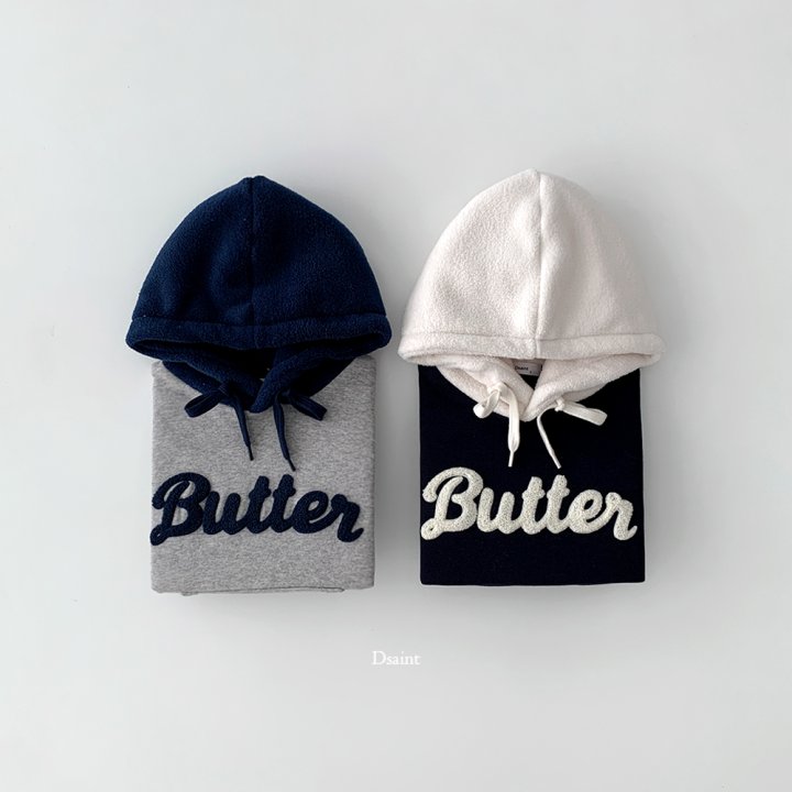 Dsaint - Korean Children Fashion - #kidzfashiontrend - Butter Boucle Hoodie - 3