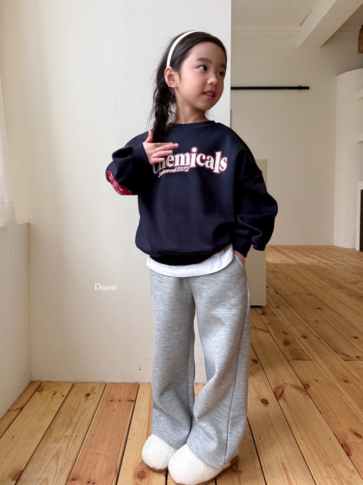 Dsaint - Korean Children Fashion - #kidzfashiontrend - Chem Round Patch Sweatshirt