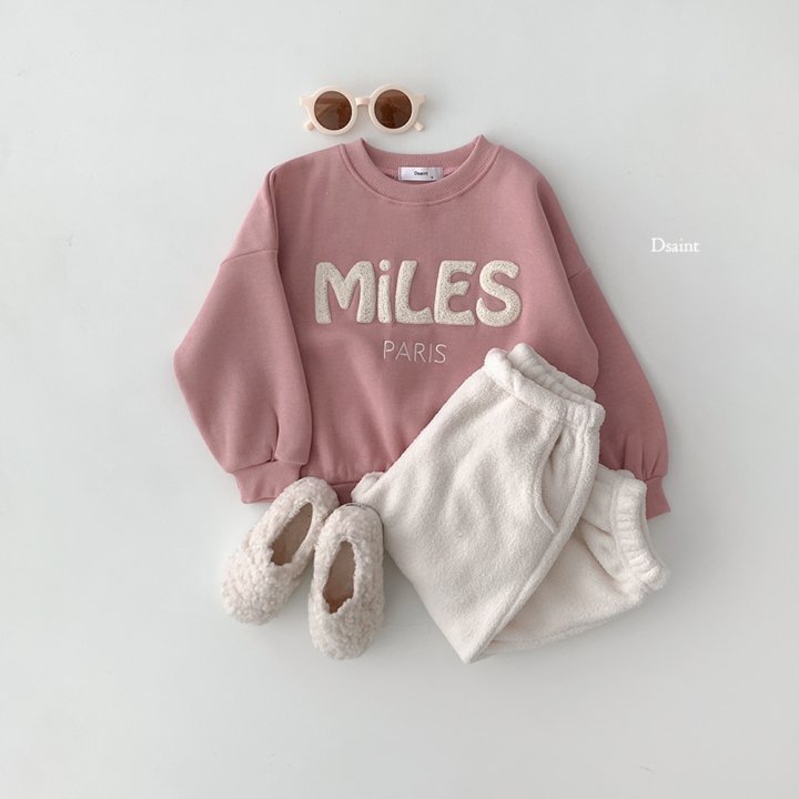 Dsaint - Korean Children Fashion - #kidzfashiontrend - Miles Paris Boucle Sweatshirt - 10