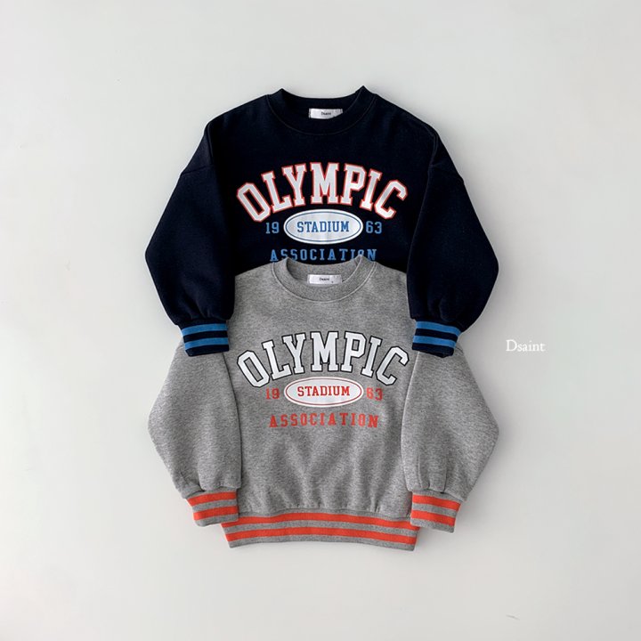 Dsaint - Korean Children Fashion - #kidzfashiontrend - Olympic Sweatshirt