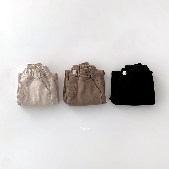 Dsaint - Korean Children Fashion - #littlefashionista - Berry Stretch Fleece Wide Pants - 5