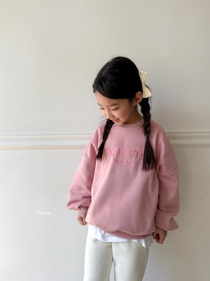Dsaint - Korean Children Fashion - #littlefashionista - Contrasting Fleece Sweatshirt - 10