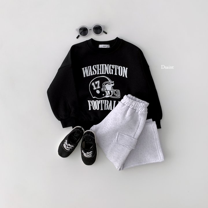 Dsaint - Korean Children Fashion - #littlefashionista - Football Fleece Sweatshirt - 8