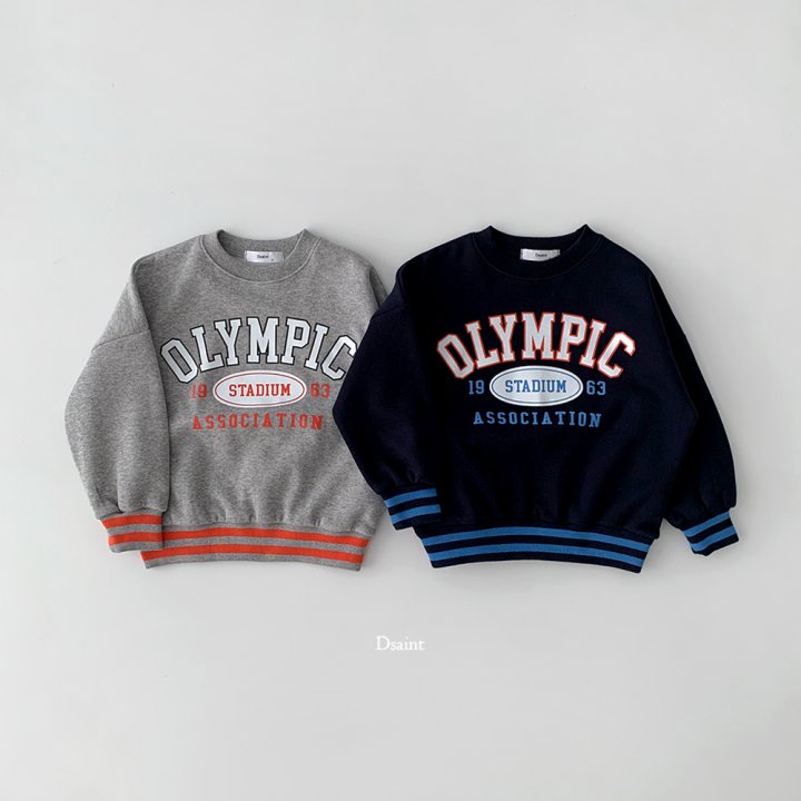 Dsaint - Korean Children Fashion - #littlefashionista - Olympic Sweatshirt - 3