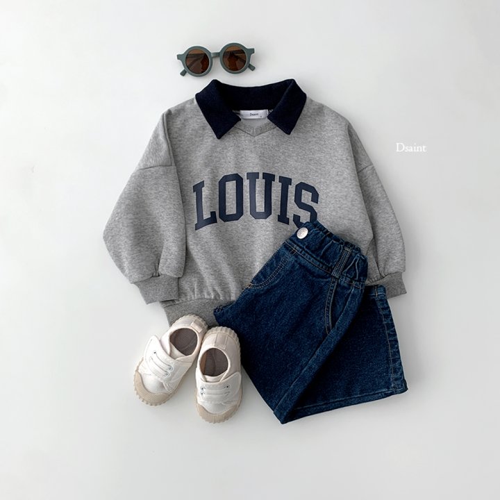 Dsaint - Korean Children Fashion - #magicofchildhood - Lewis Collar Fleece Sweatshirt - 8