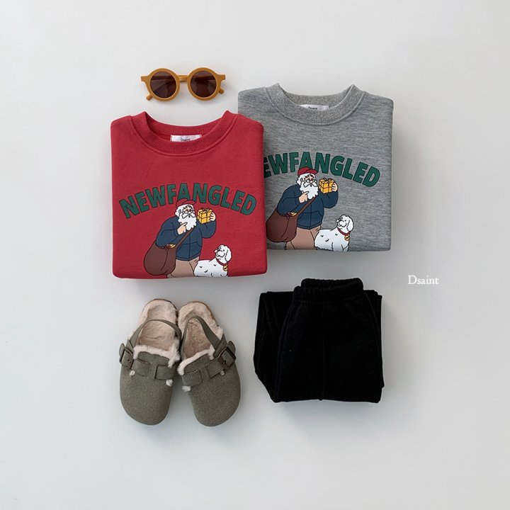 Dsaint - Korean Children Fashion - #magicofchildhood - New Fan Grandpa Fleece Sweatshirt - 7