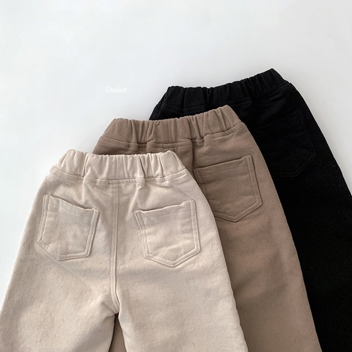Dsaint - Korean Children Fashion - #magicofchildhood - Berry Stretch Fleece Wide Pants - 6
