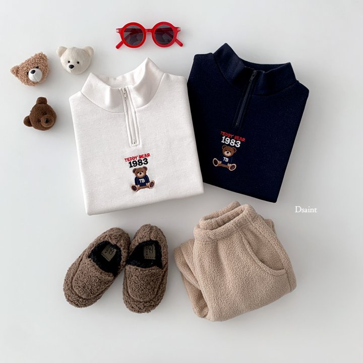 Dsaint - Korean Children Fashion - #magicofchildhood - 1983 Teddy Anorak Fleece Sweatshirt - 5