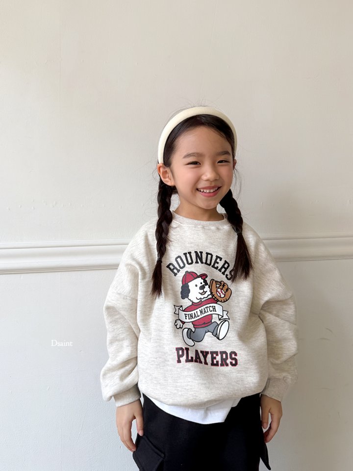 Dsaint - Korean Children Fashion - #magicofchildhood - Rounders Fleece Sweatshirt - 9