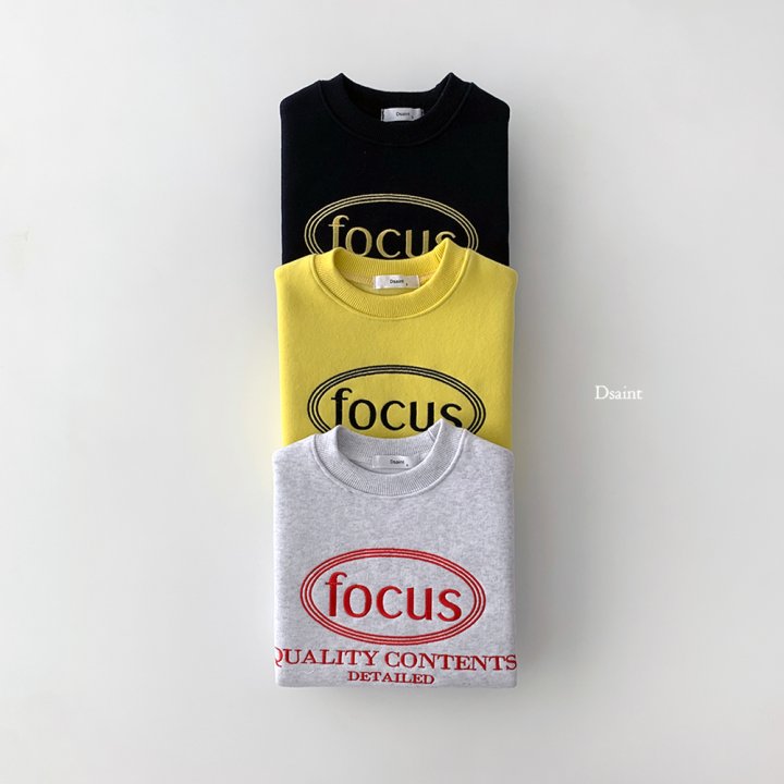 Dsaint - Korean Children Fashion - #magicofchildhood - Focus Double Fleece Sweatshirt - 3
