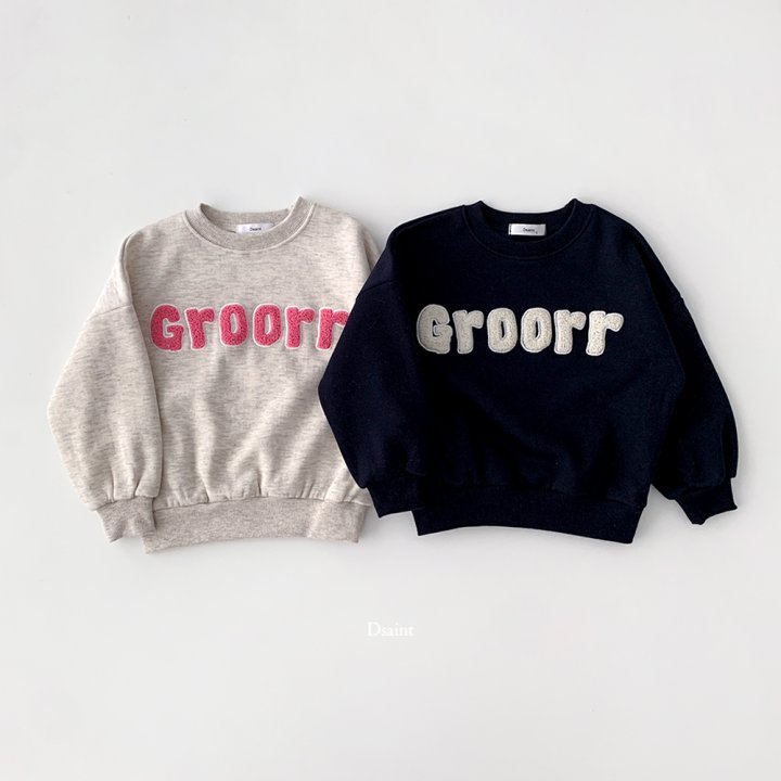 Dsaint - Korean Children Fashion - #magicofchildhood - Grrr Boucle Sweatshirt - 3