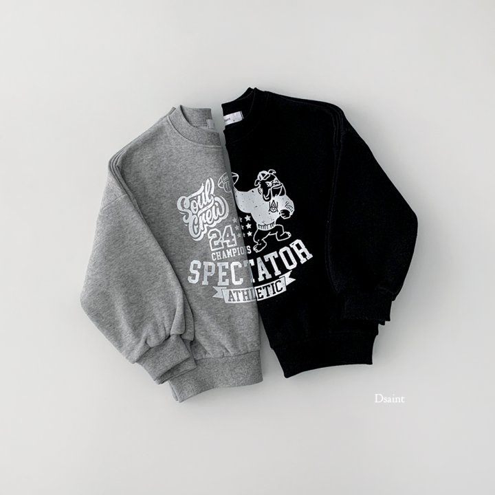 Dsaint - Korean Children Fashion - #magicofchildhood - Rugby Bulldog Sweatshirt