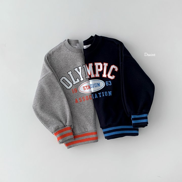 Dsaint - Korean Children Fashion - #littlefashionista - Olympic Sweatshirt - 4