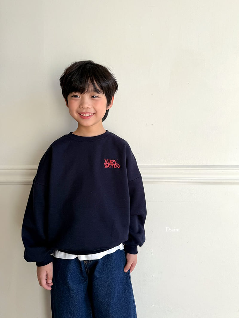 Dsaint - Korean Children Fashion - #minifashionista - Front Back Black Button Fleece Sweatshirt - 11