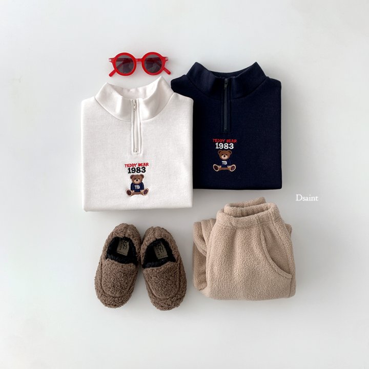 Dsaint - Korean Children Fashion - #minifashionista - 1983 Teddy Anorak Fleece Sweatshirt - 6