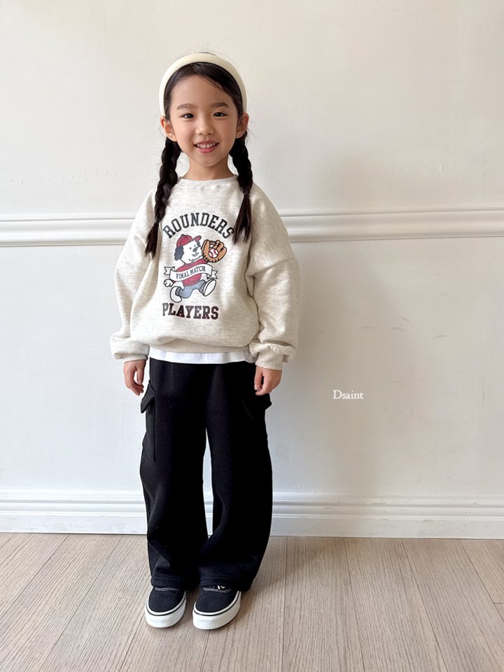 Dsaint - Korean Children Fashion - #minifashionista - Rounders Fleece Sweatshirt - 10