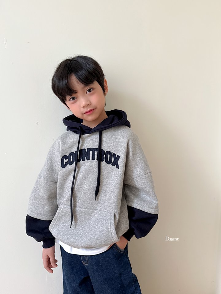 Dsaint - Korean Children Fashion - #minifashionista - Count Panel Hoodie - 8