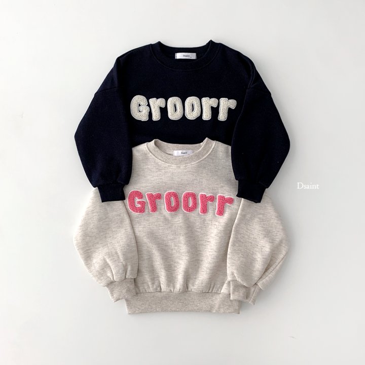 Dsaint - Korean Children Fashion - #magicofchildhood - Grrr Boucle Sweatshirt - 4