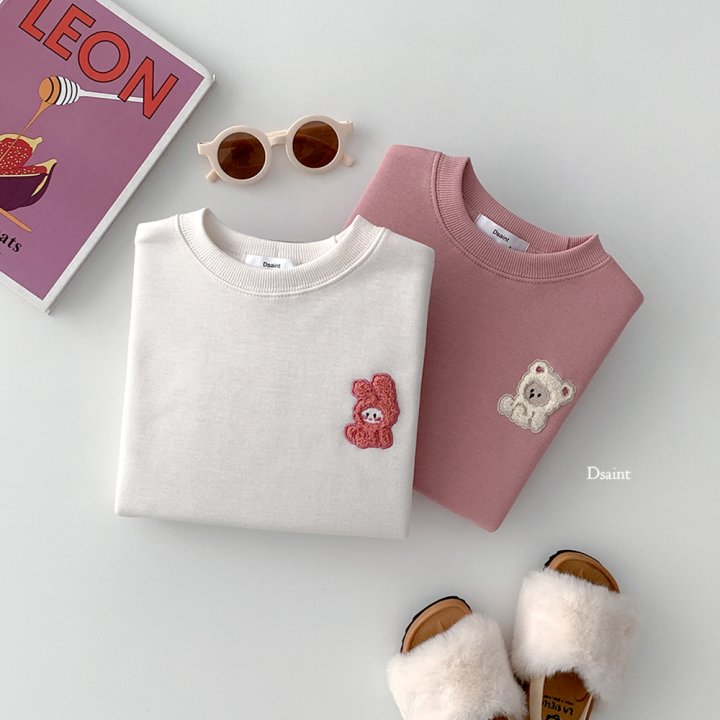 Dsaint - Korean Children Fashion - #minifashionista - Chokomi Boucle Sweatshirt - 6