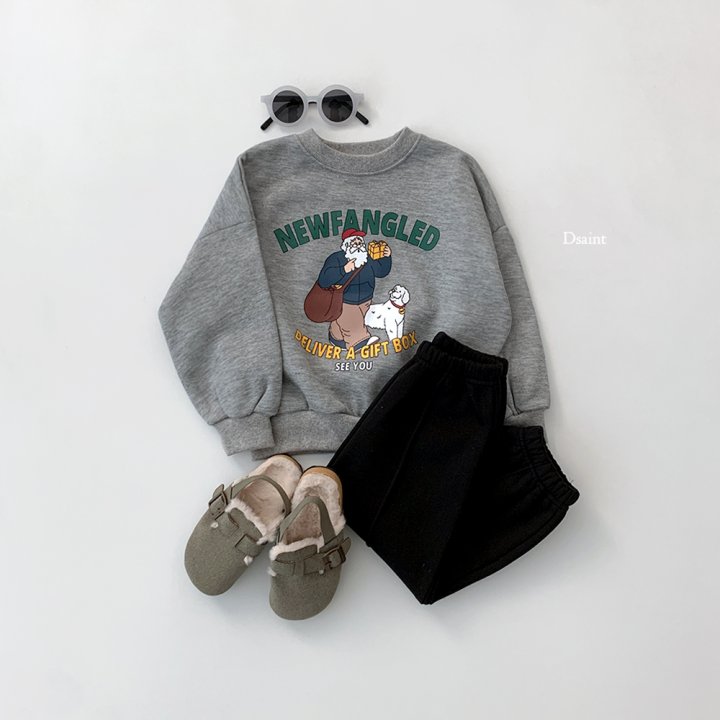 Dsaint - Korean Children Fashion - #prettylittlegirls - New Fan Grandpa Fleece Sweatshirt - 9