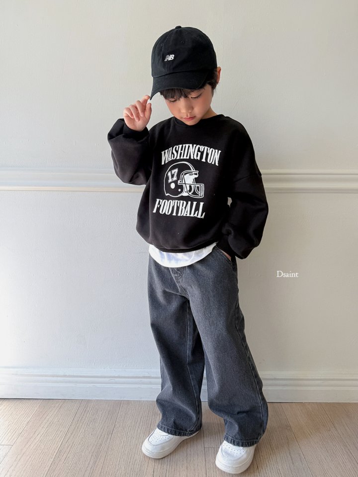 Dsaint - Korean Children Fashion - #prettylittlegirls - Football Fleece Sweatshirt - 11