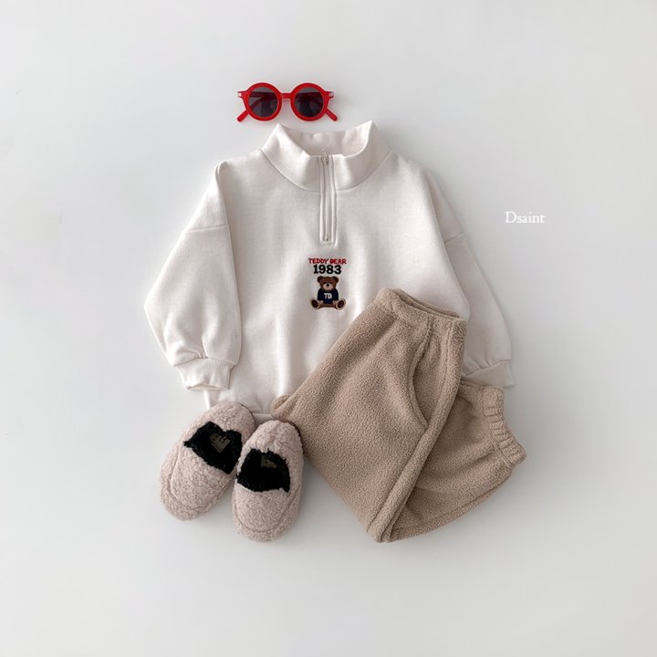 Dsaint - Korean Children Fashion - #prettylittlegirls - 1983 Teddy Anorak Fleece Sweatshirt - 7