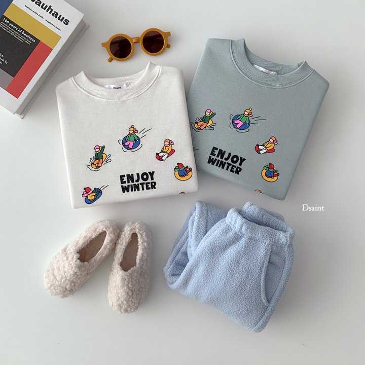 Dsaint - Korean Children Fashion - #prettylittlegirls - Enjoy Winter Fleece Sweatshirt - 3