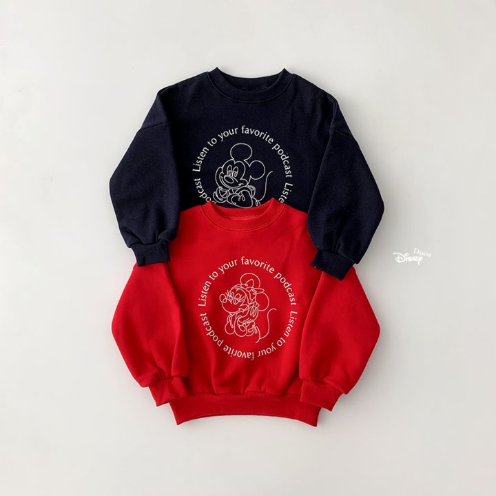 Dsaint - Korean Children Fashion - #prettylittlegirls - Circle Character Fleece Sweatshirt - 2
