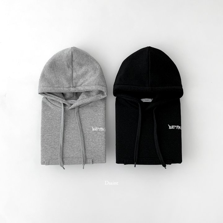 Dsaint - Korean Children Fashion - #prettylittlegirls - Button Logo Fleece Hoodie