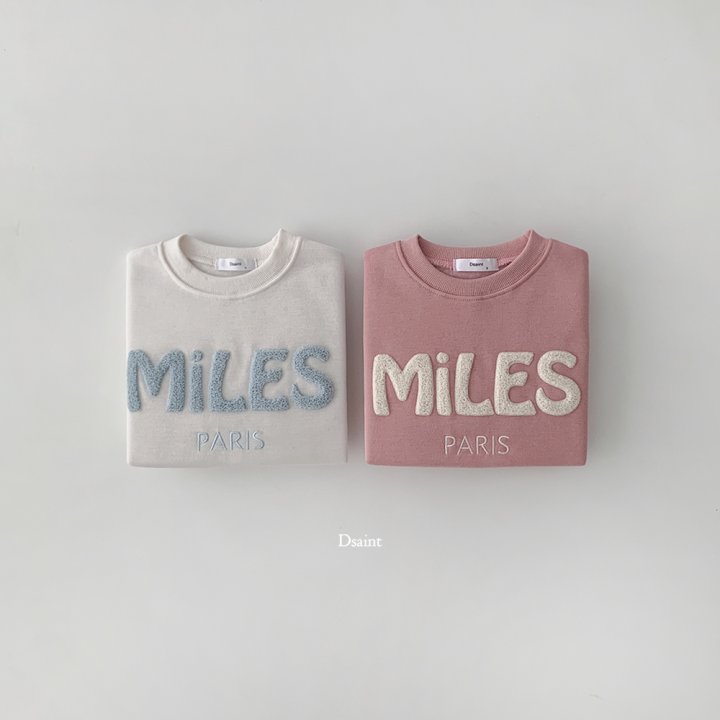 Dsaint - Korean Children Fashion - #prettylittlegirls - Miles Paris Boucle Sweatshirt