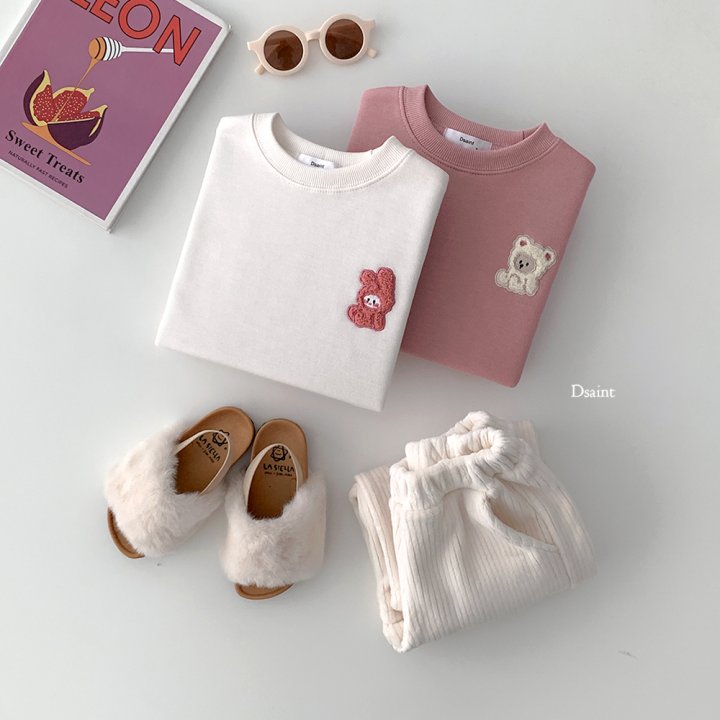 Dsaint - Korean Children Fashion - #prettylittlegirls - Chokomi Boucle Sweatshirt - 7