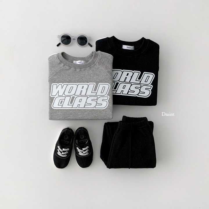 Dsaint - Korean Children Fashion - #stylishchildhood - World Class Piping Fleece Sweatshirt - 6