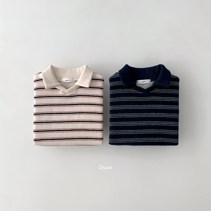 Dsaint - Korean Children Fashion - #stylishchildhood - Della Collar Double Fleece Sweatshirt - 3