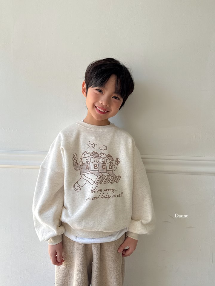 Dsaint - Korean Children Fashion - #todddlerfashion - ABC Friends Fleece Sweatshirt - 11