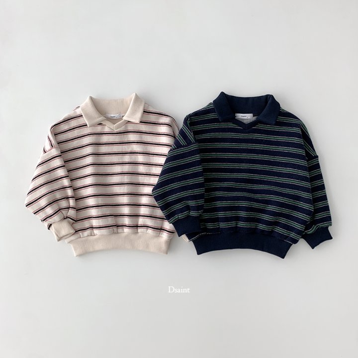 Dsaint - Korean Children Fashion - #toddlerclothing - Della Collar Double Fleece Sweatshirt - 2