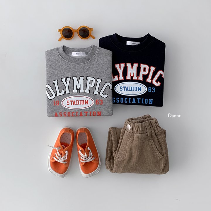 Dsaint - Korean Children Fashion - #toddlerclothing - Olympic Sweatshirt - 8